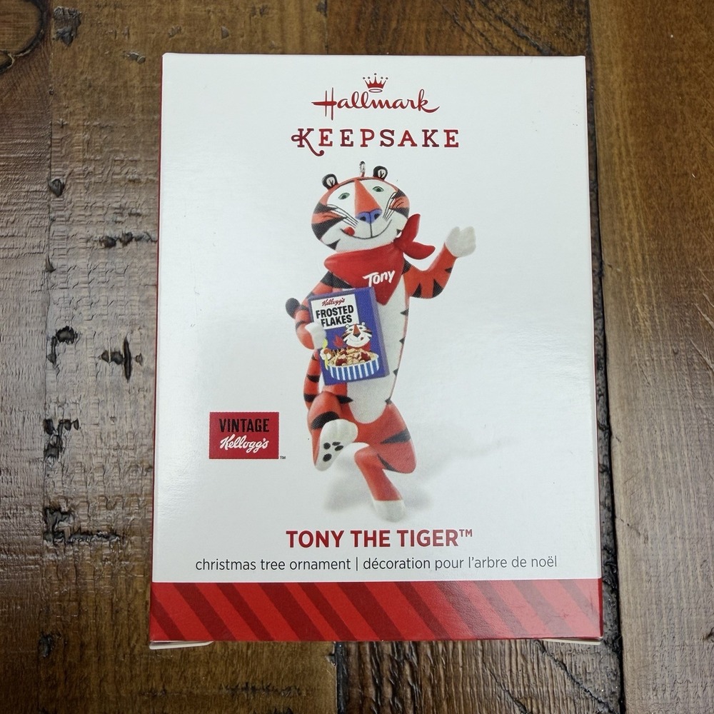 Hallmark Keepsake Ornament 2014 Tony the Tiger Kellogg's Cereal Frosted Flakes